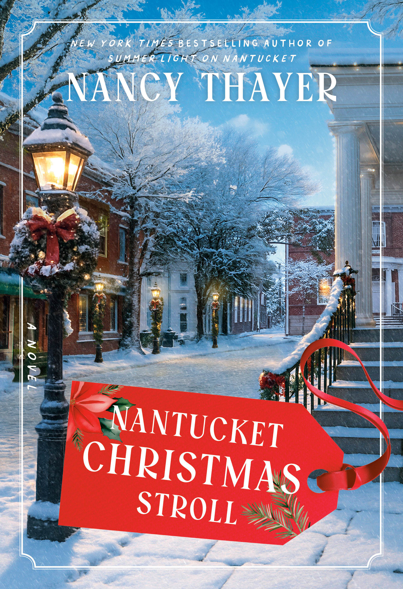 phot of nantucket christmas stroll by nancy thayer