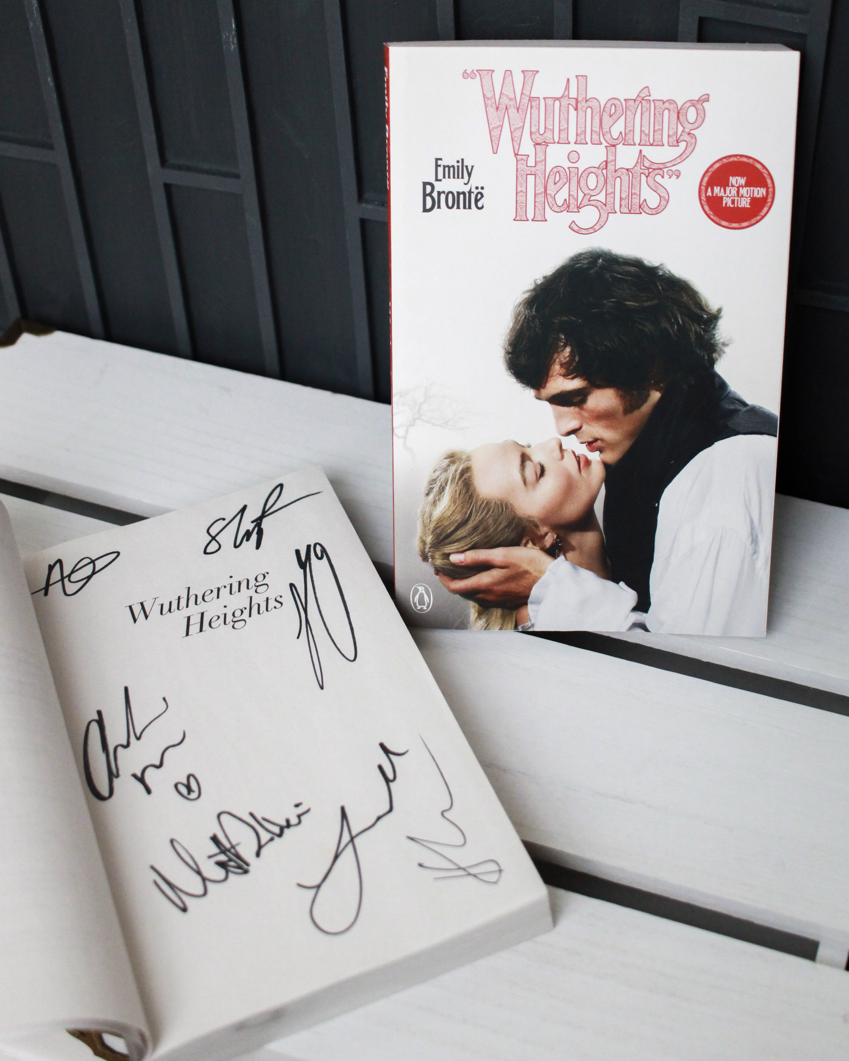 Signed copy of Wuthering Heights