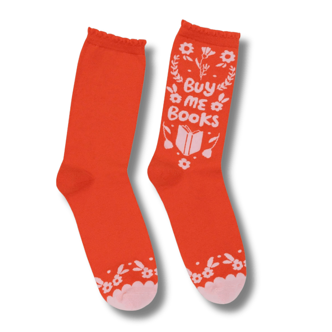 Buy Me Books socks