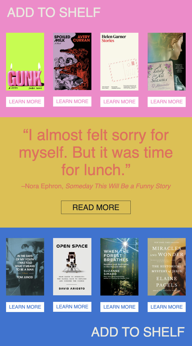 Shelf Life email preview