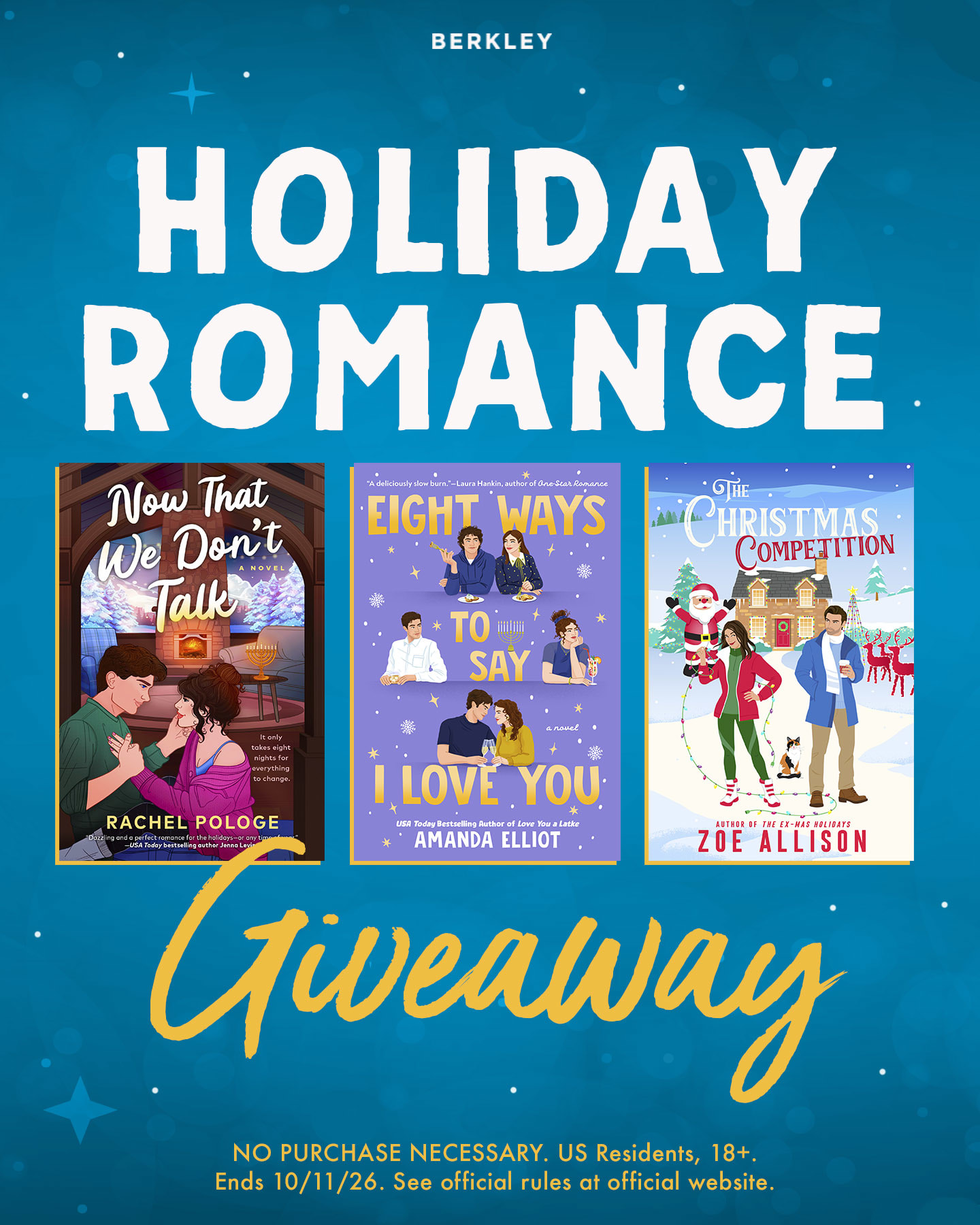 Holiday Romance Sweepstakes 2026 – Penguin Random House