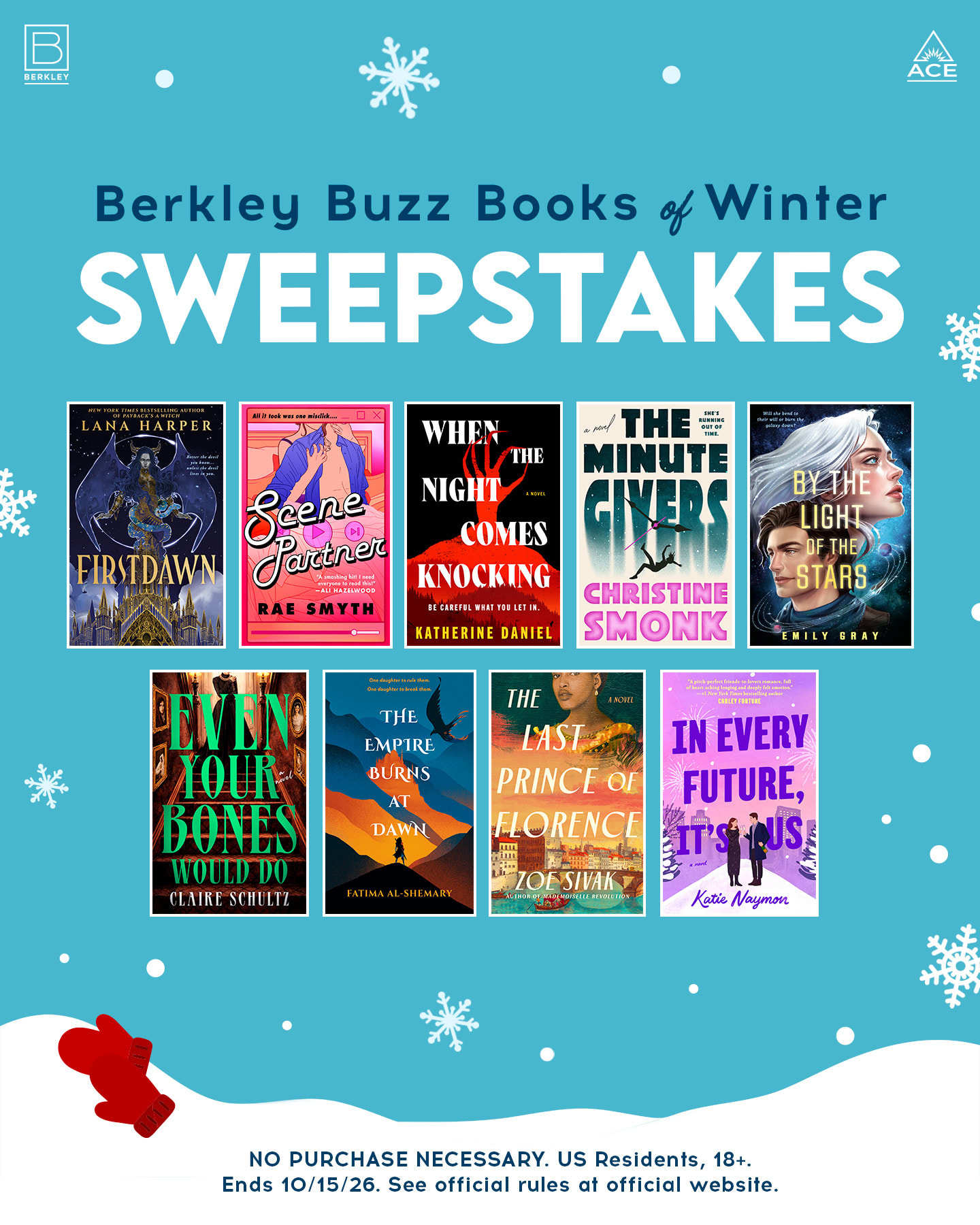 Berkley Buzz Books of Winter Sweepstakes - Penguin Random House