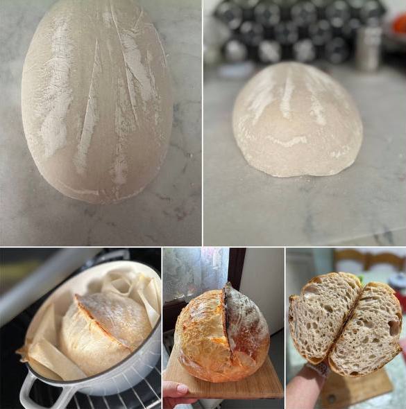 Pâine coaptă de o cursantă Miha Baking