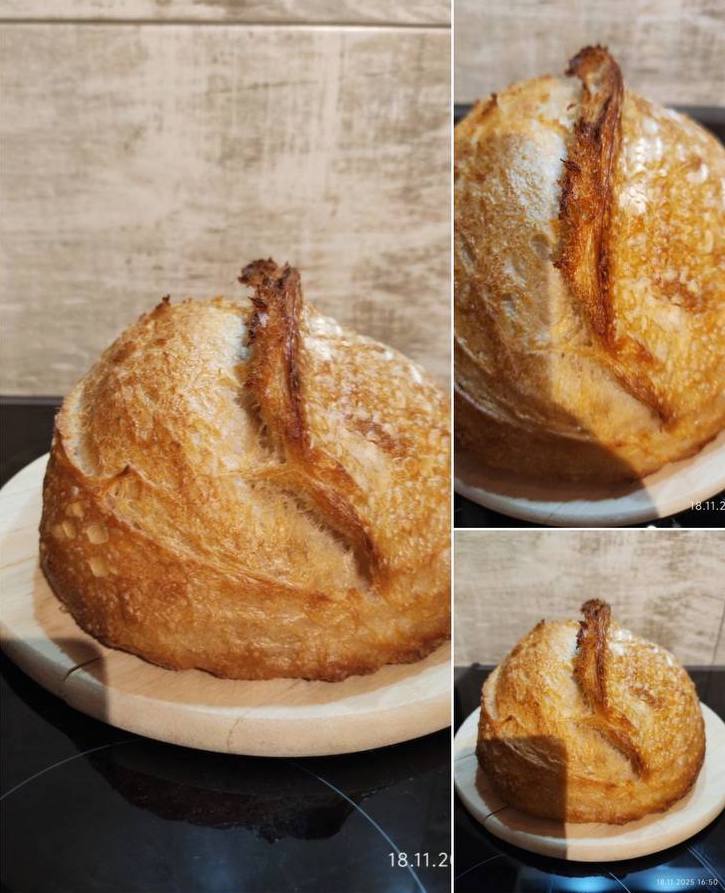 Prima pâine coaptă cu tehnica Miha Baking