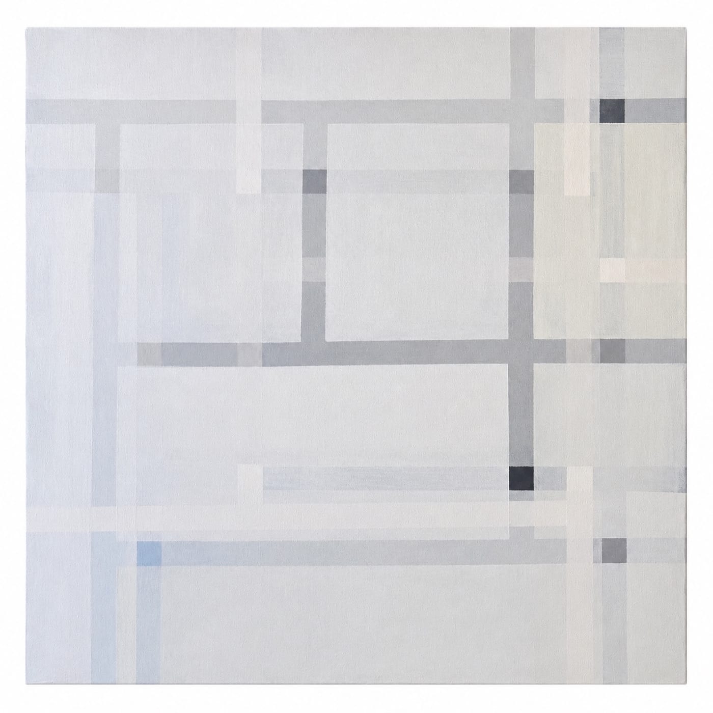 After the Grid by Rafique Shah — Acrylic on canvas, 2026