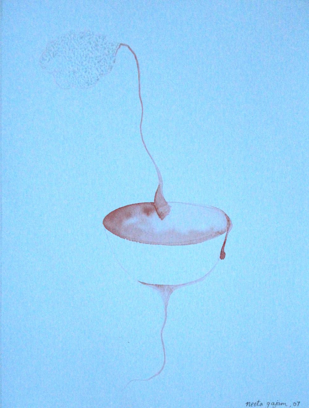 Untitled VI by Neeta Gajam — Watercolour on paper, 2007