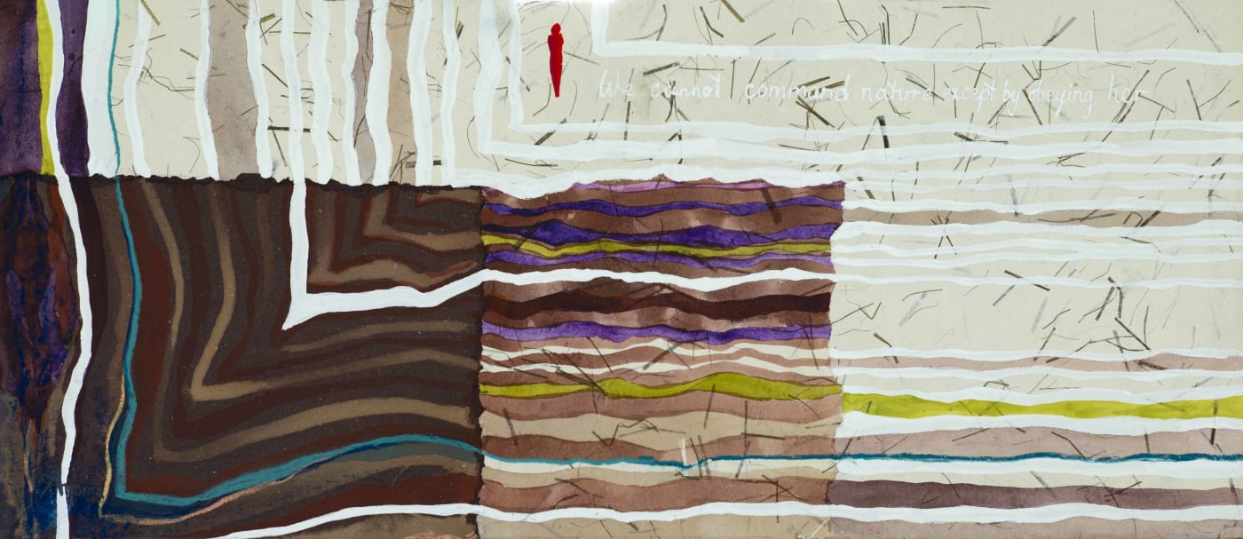 We cannot command nature except by obeying her - Francis Bacon by Anoma — Mixed media, 2019