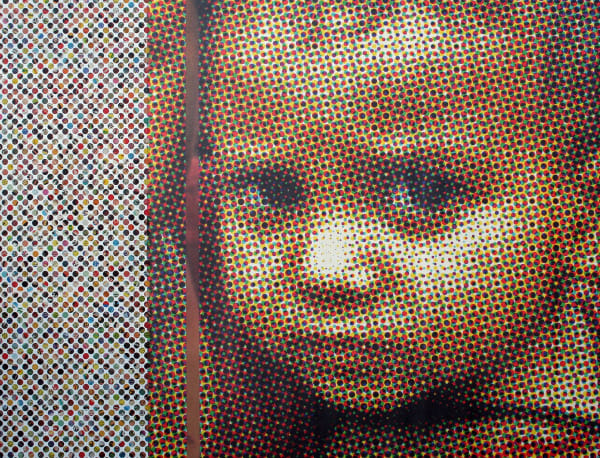 Four Colour Separation… by V. Anamika — Mixed media, 2008
