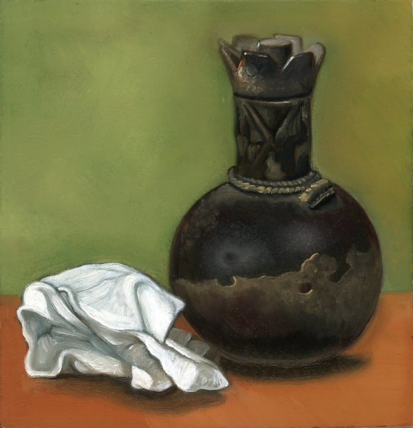 The Black Pot by Anthony Christian — Oil on board, 2007