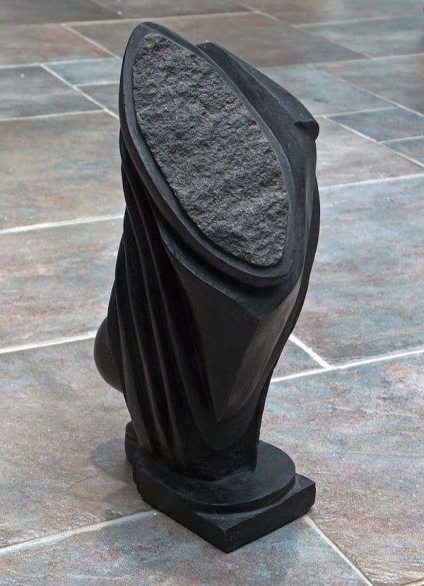 Tribal Crown by P.S. Nandhan — Stone sculpture, 2001