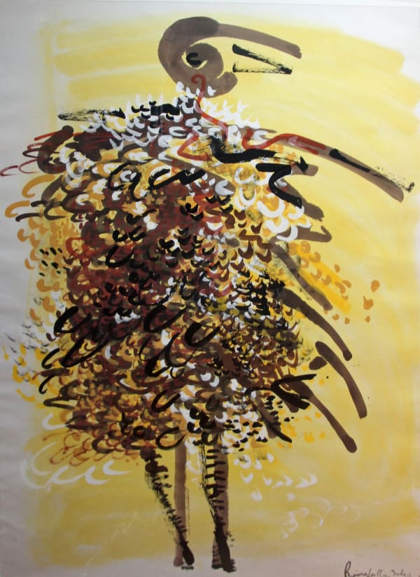 Untitled (Bird) by Premalatha Seshadri — Mixed media, 2002