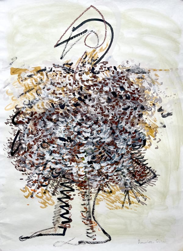Untitled (Bird) by Premalatha Seshadri — Mixed media, 2002