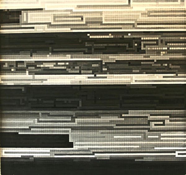 Untitled - Puzzle VI by Ganesh Selvaraj — Acrylic and pencil on paper, 2007