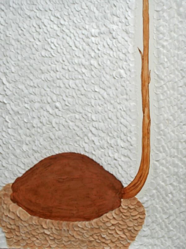 Untitled (Seed) by K. Benitha Perciyal — Mixed media, 2008