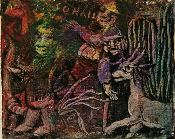Untitled by Tasaduq Sohail — Oil on canvas, 2007
