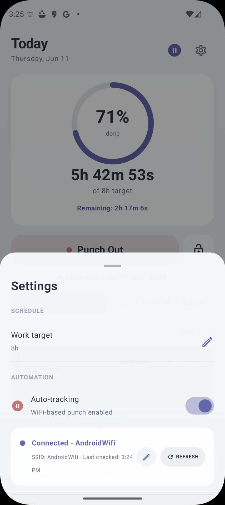 Work Time Calc v3.1.0 screenshot 4