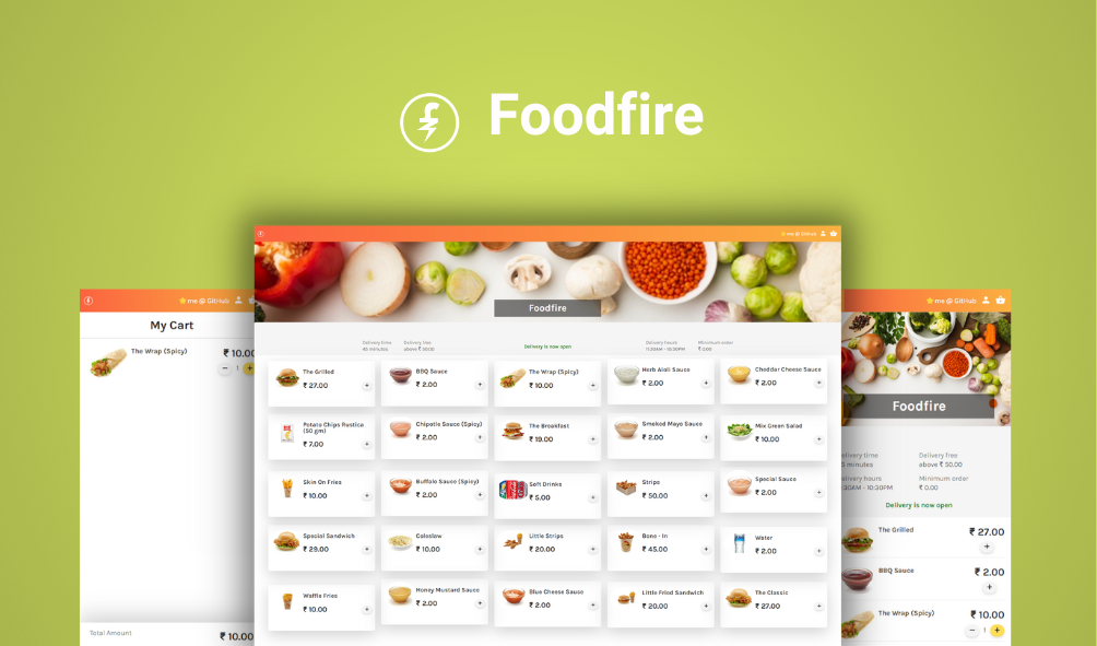 Foodfire food delivery platform