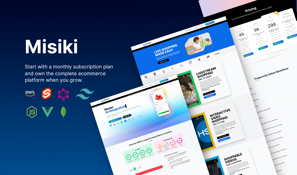 Misiki e-commerce platform