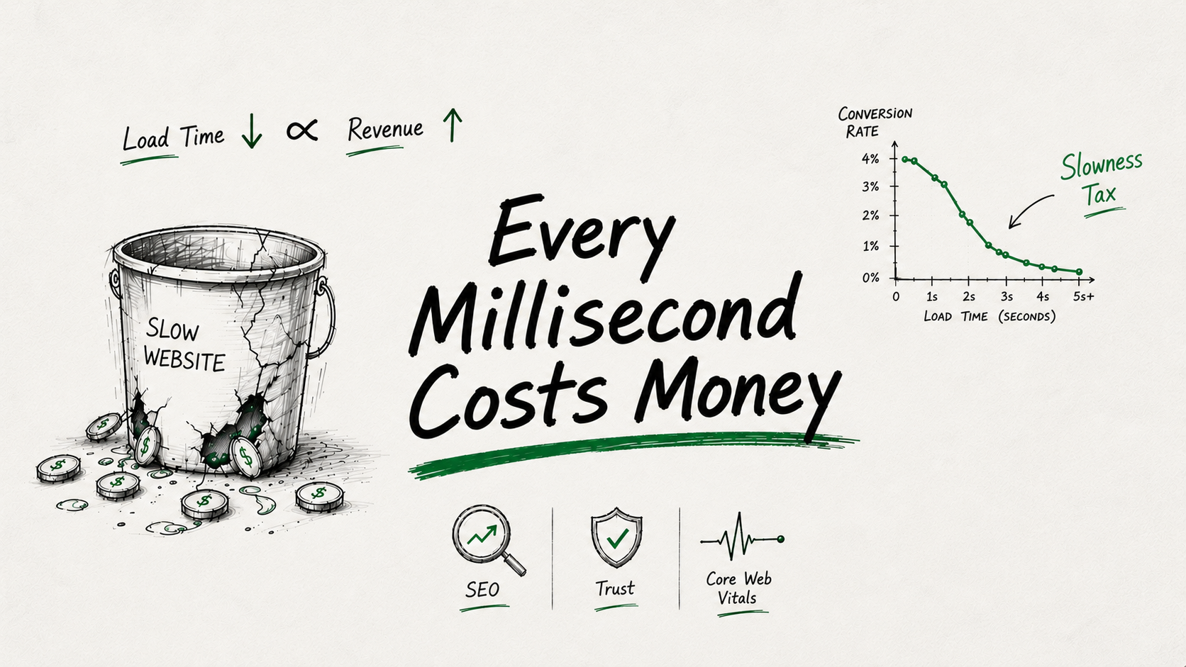 The 100ms Rule: Why Site Speed is a Financial Strategy, Not a Technical One