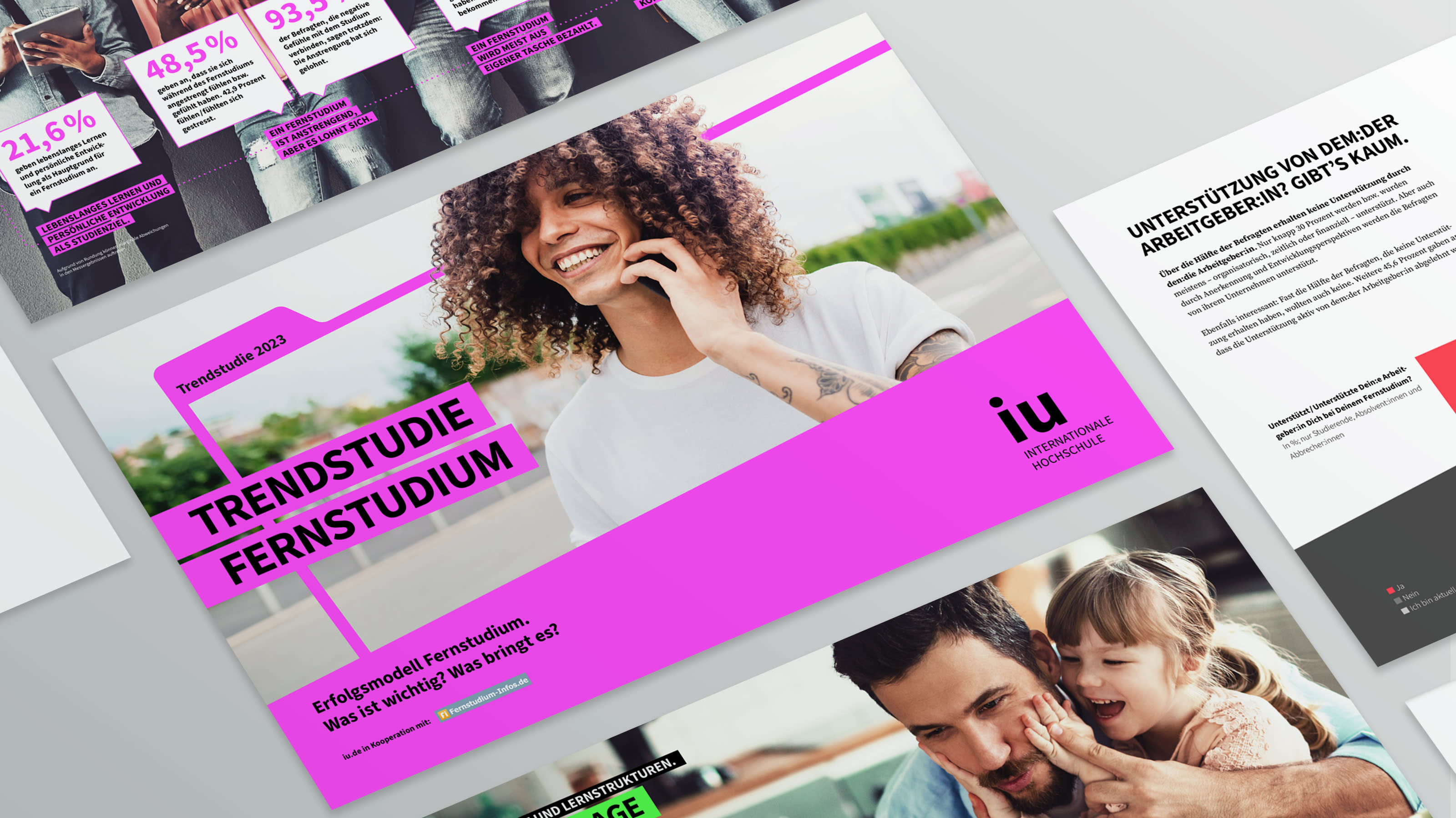 IU Trendstudie Fernstudium 2023 und Download