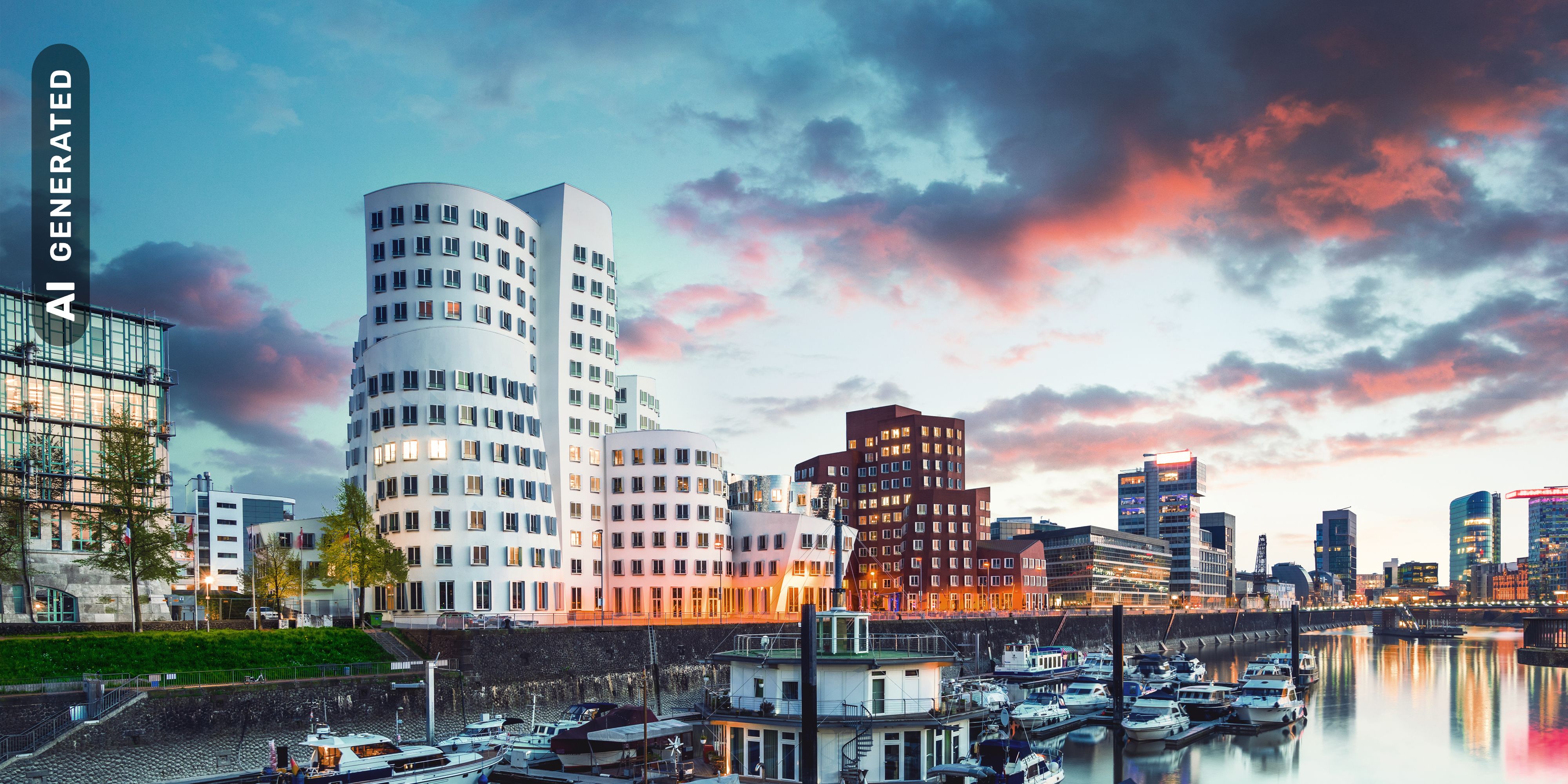 Duales Studium in Düsseldorf, AI-generated