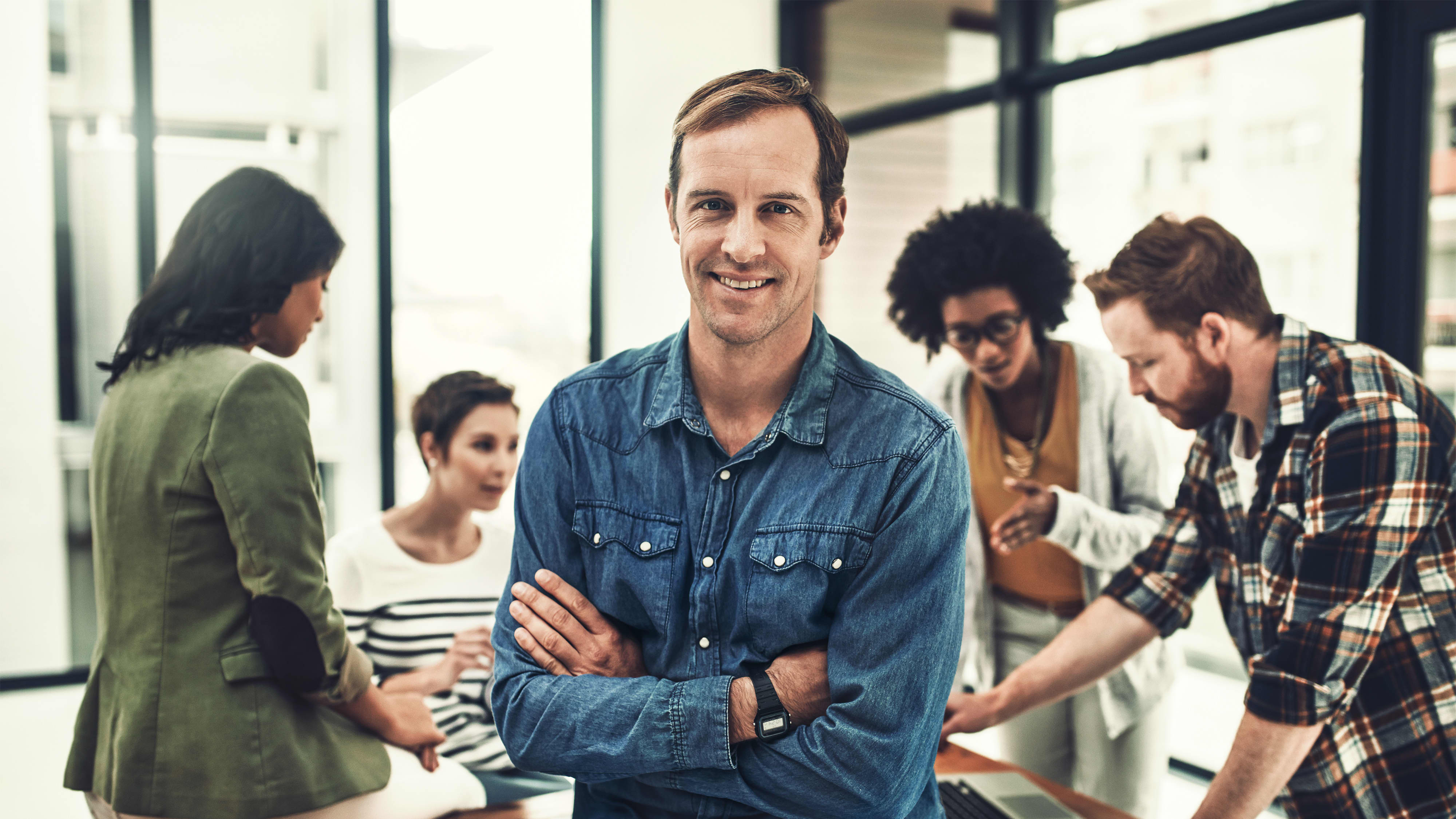 Mein Team und ich sind auf dem Arbeitsmarkt