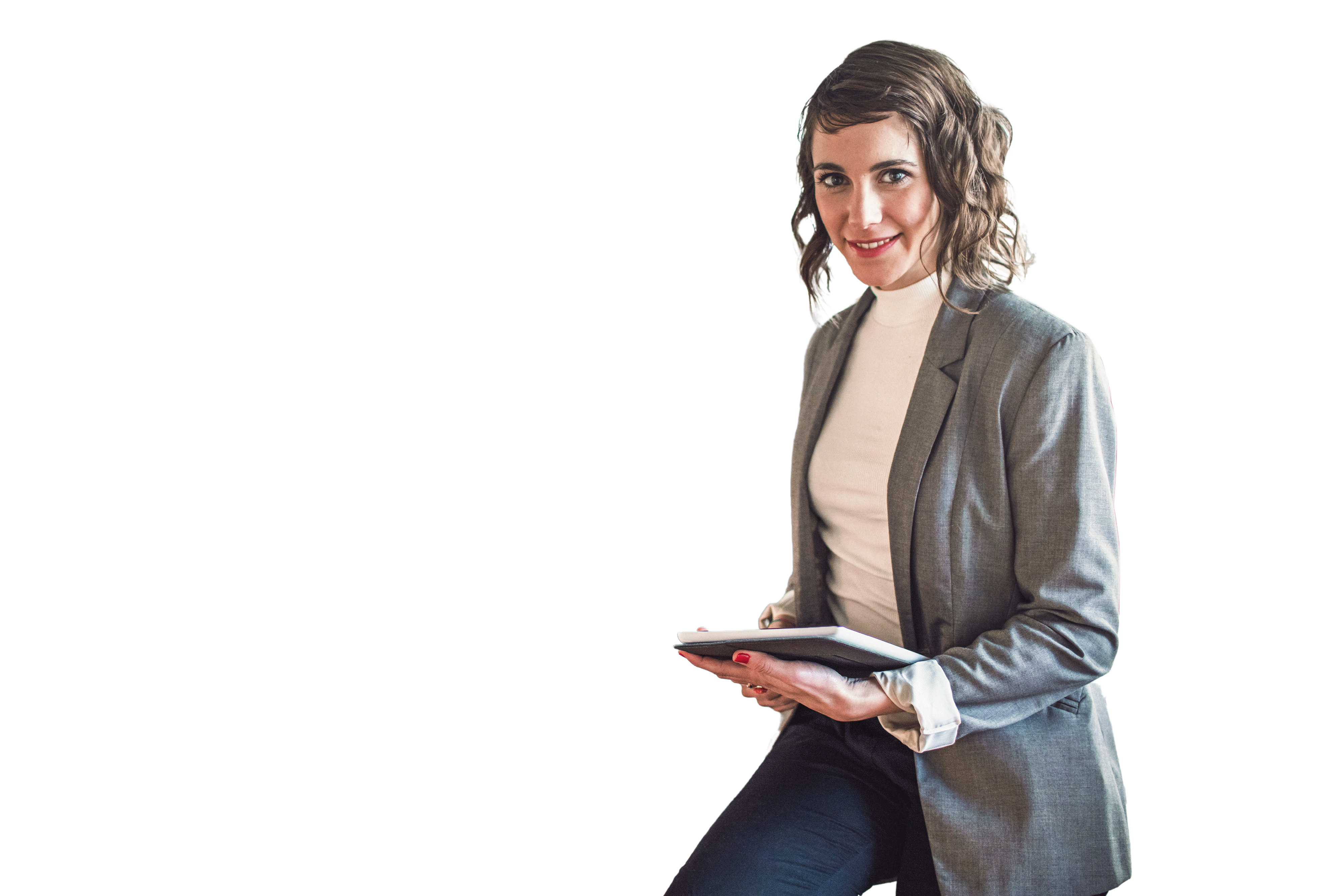 Porträt von kreative Geschäftsfrau im Büro