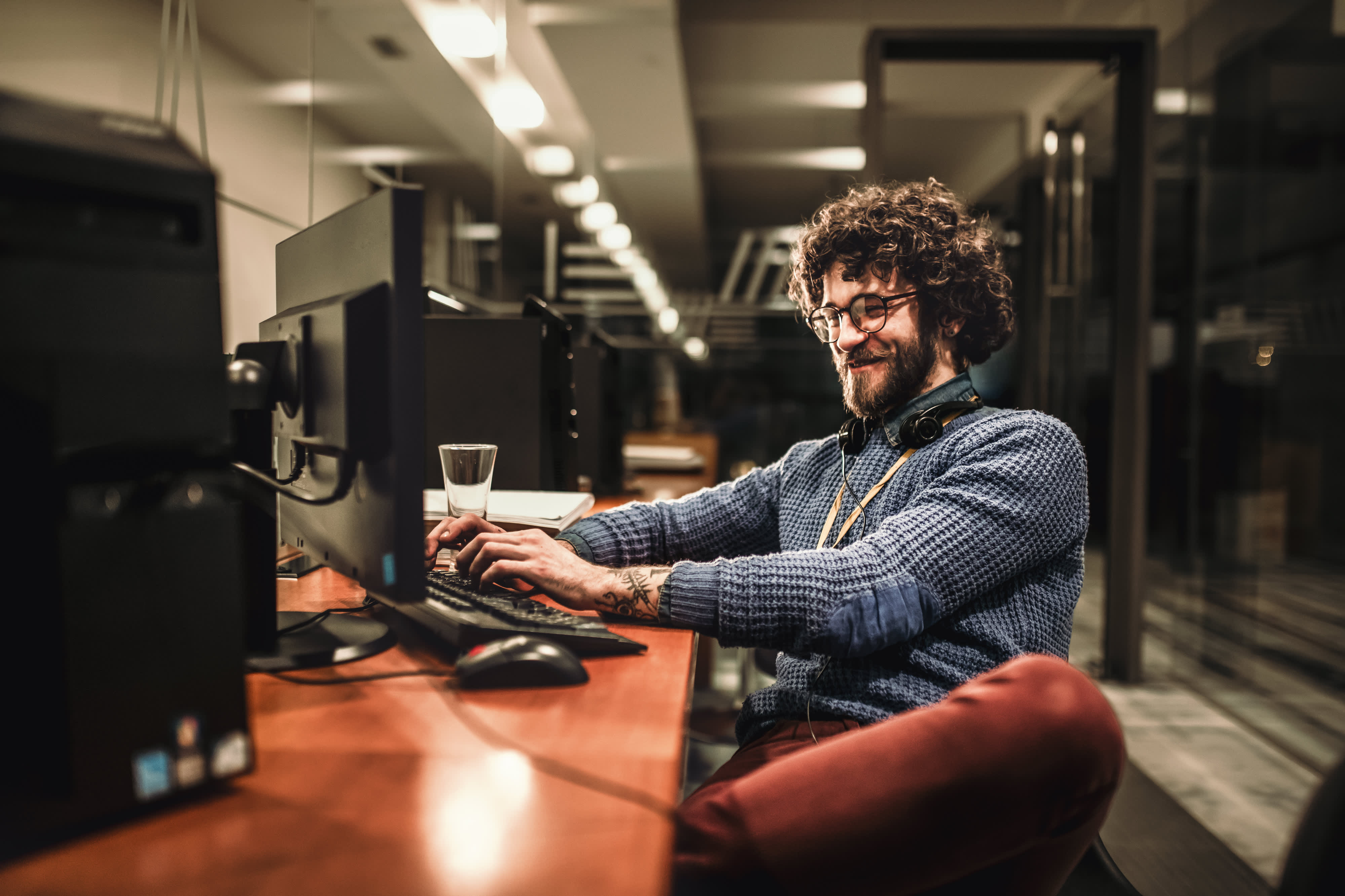 Arbeit bei Nacht
