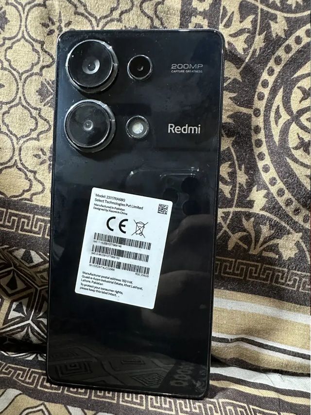 Xiaomi Redmi Note 13 Pro – 12GB RAM / 256GB Storage | Complete Box