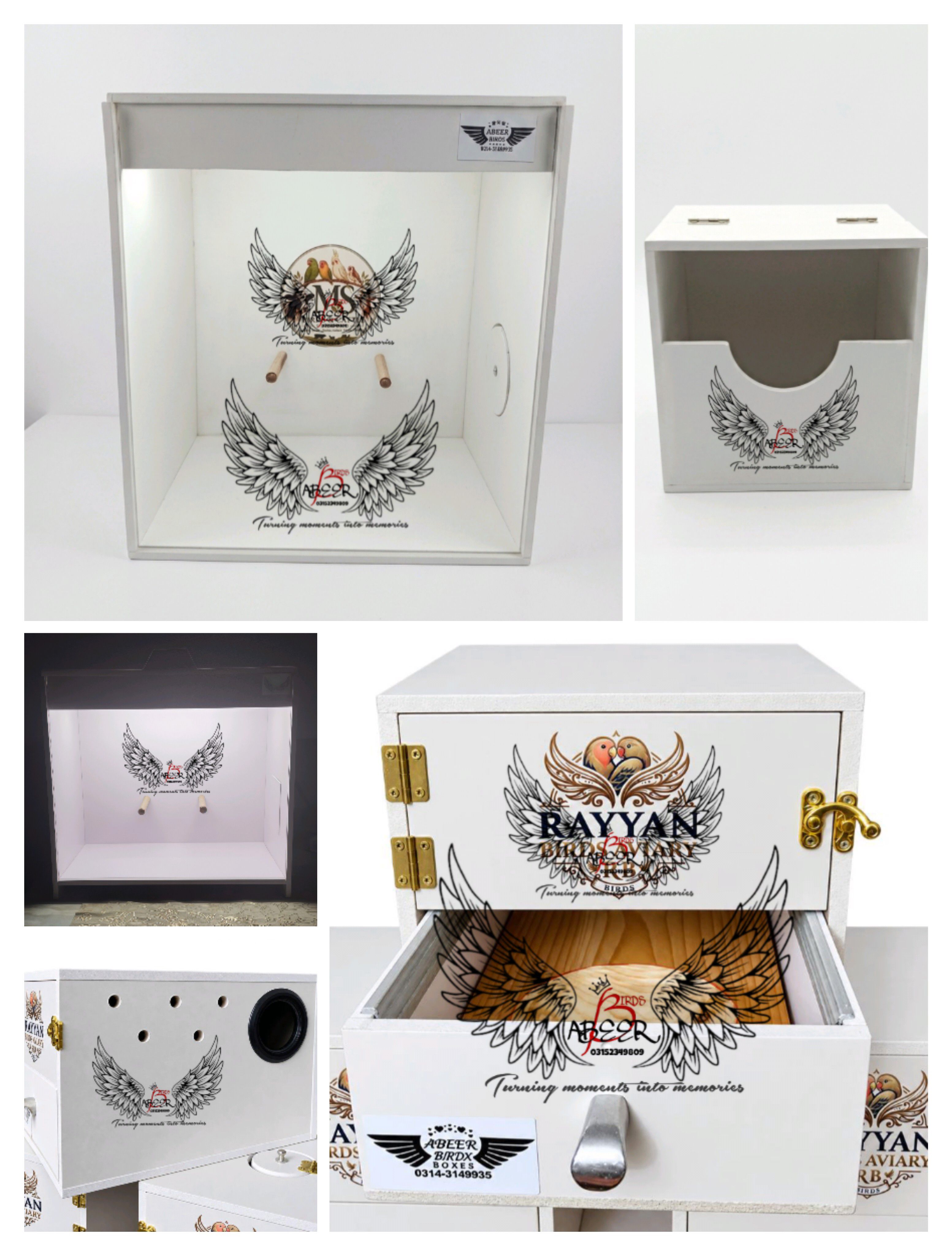 Show cage | studio box & breeding boxes