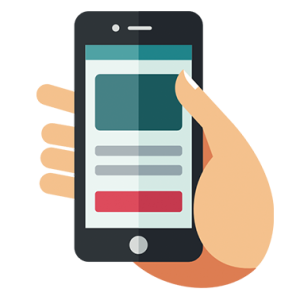 Mobile phone graphic