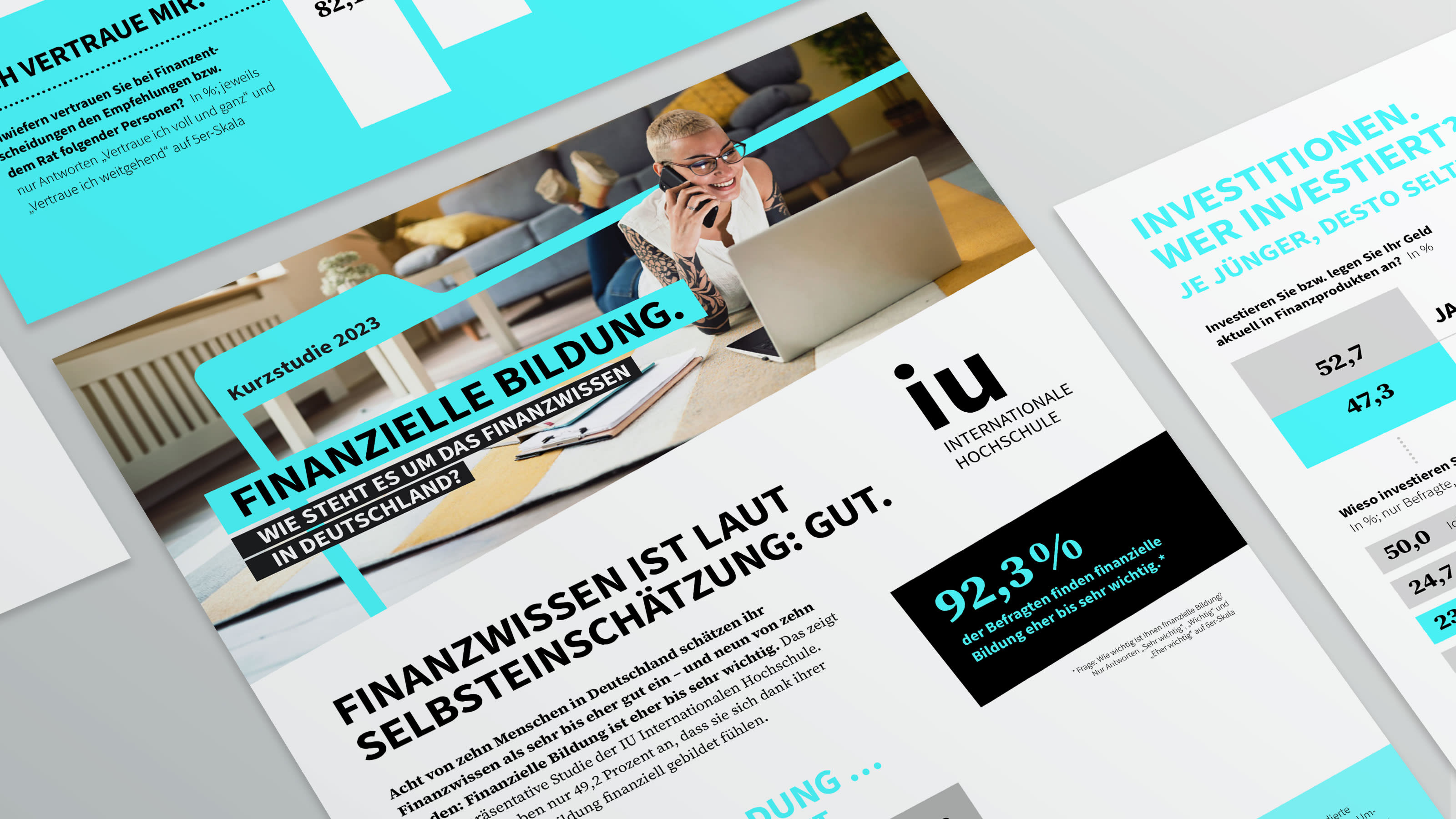 IU Kurzstudie Finanzielle Bildung. Wie steht es um das Finanzwissen in Deutschland?