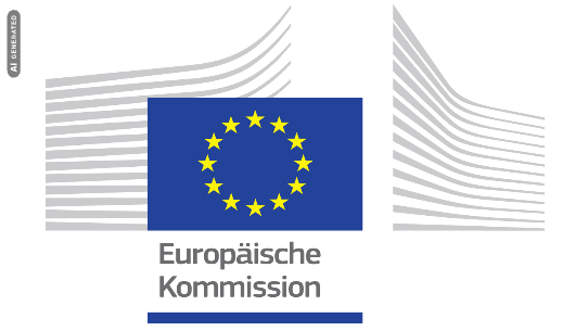 Logo Europäische Kommission, AI-generated