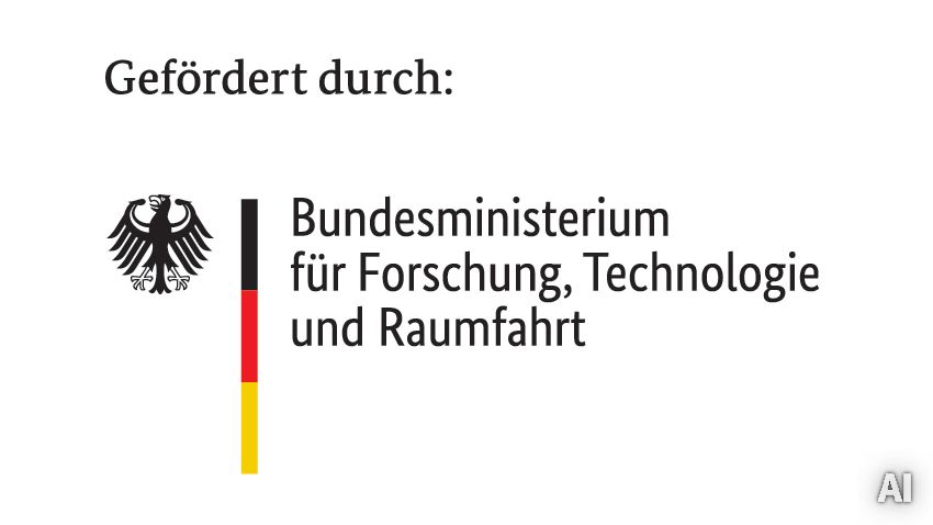 Logo Bundesministerium für Forschung, Technologie und Raumfahrt, AI-generated