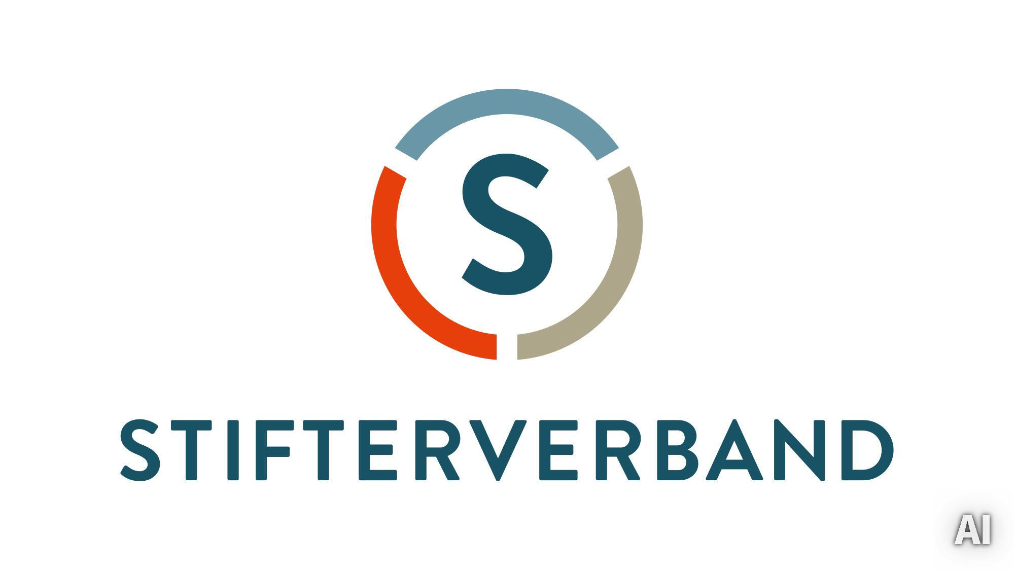 Logo Stifterverband, AI-generated