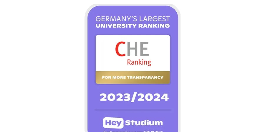 CHE University Ranking (2023/2024) seal