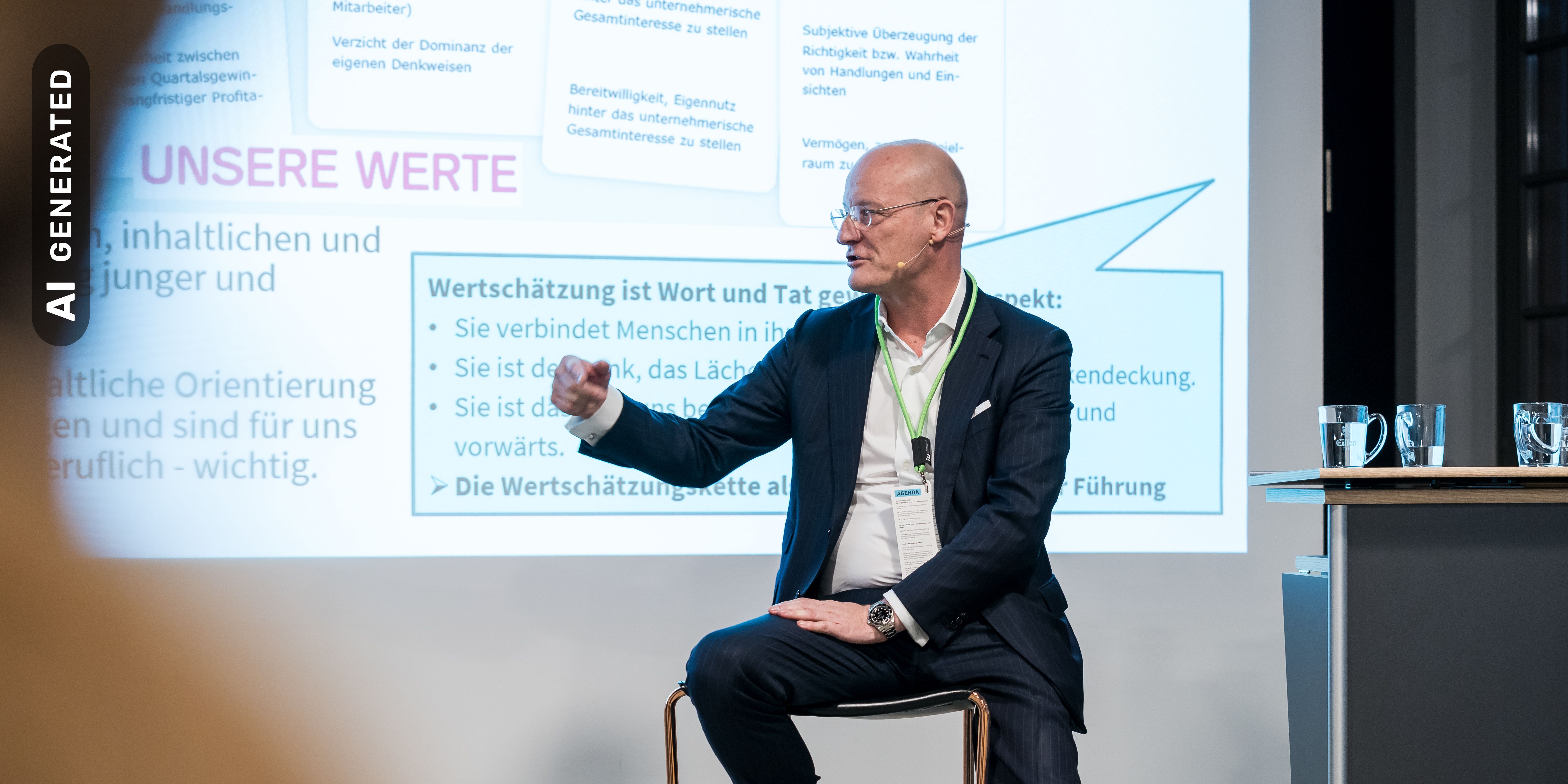 Sustainable Media and Brand Management Symposium 2023 - Sven Korndörffer, AI-generated