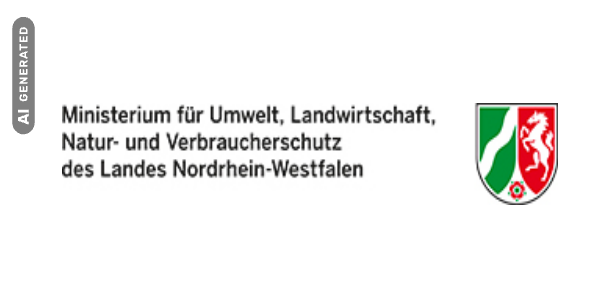 Logo Ministerium für Umwelt, Landwirtschaft, Natur- und Verbraucherschutz des Landes Nordrhein-Westfalen, AI-generated