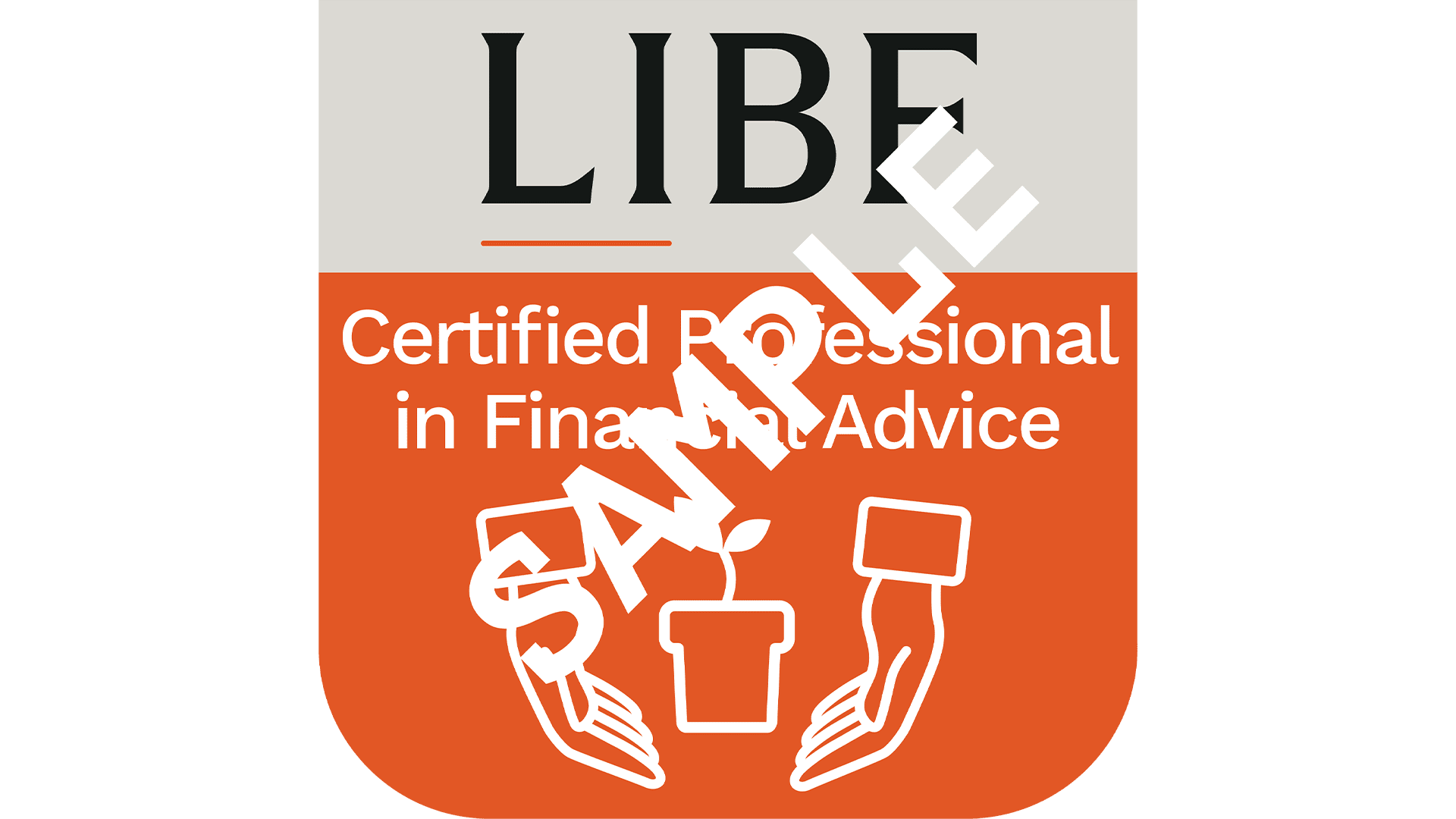 Certified Professional in Financial Advice digital badge.