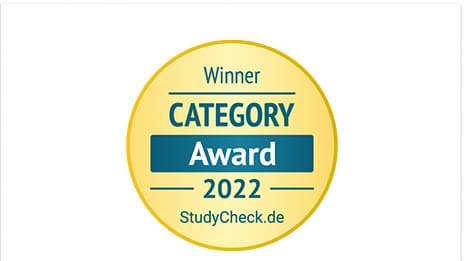 IU Internationale Hochschule erhält beim StudyCheck-Award 2022 eine Auszeichnung