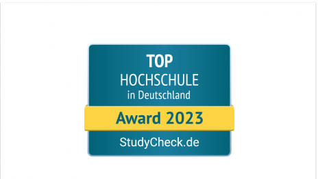IU Internationale Hochschule erhält beim StudyCheck-Award 2023 die Auszeichnung „Top Hochschule in Deutschland“