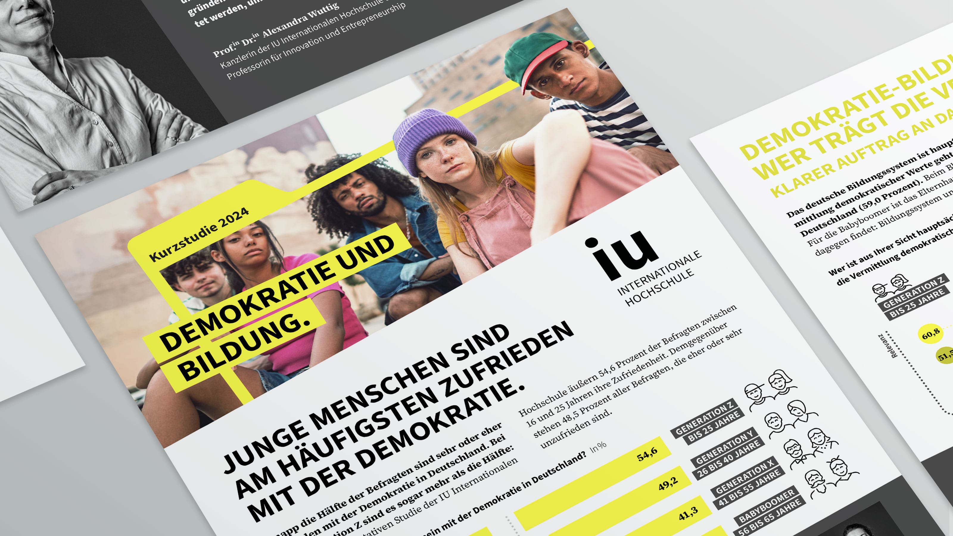 IU Studie zu Demokratie und Demokratiebildung