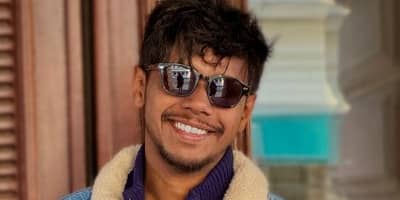 Alumnus wearing sunglasses