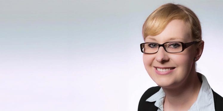 Professor of the B.A. Business Administration, Dr. Jessica Hastenteufel
