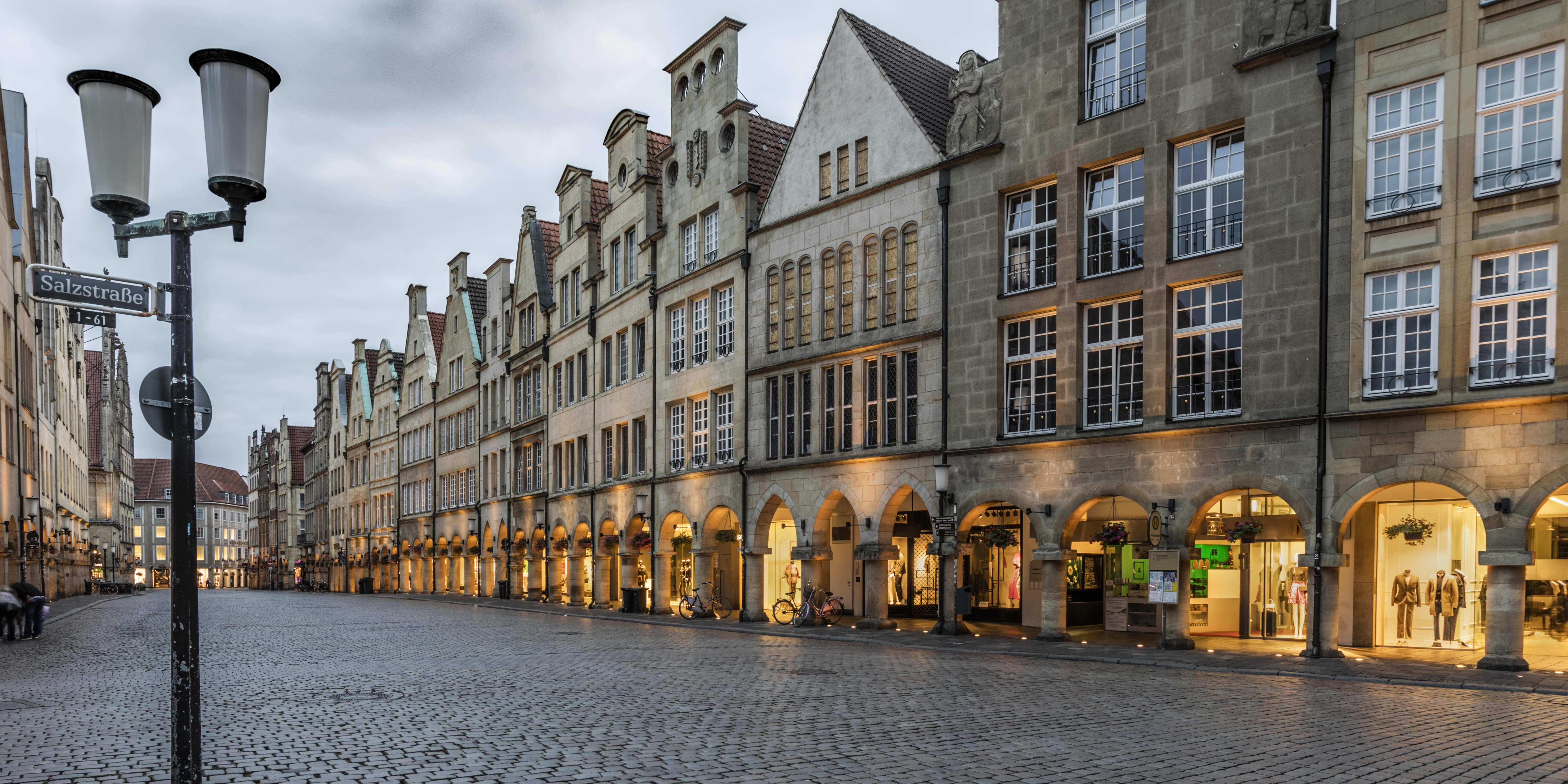 Titelbild auf Studienortseite "duales Studium Münster": Stadtblick