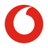 Praxispartner Vodafone: Logo des Unternehmens