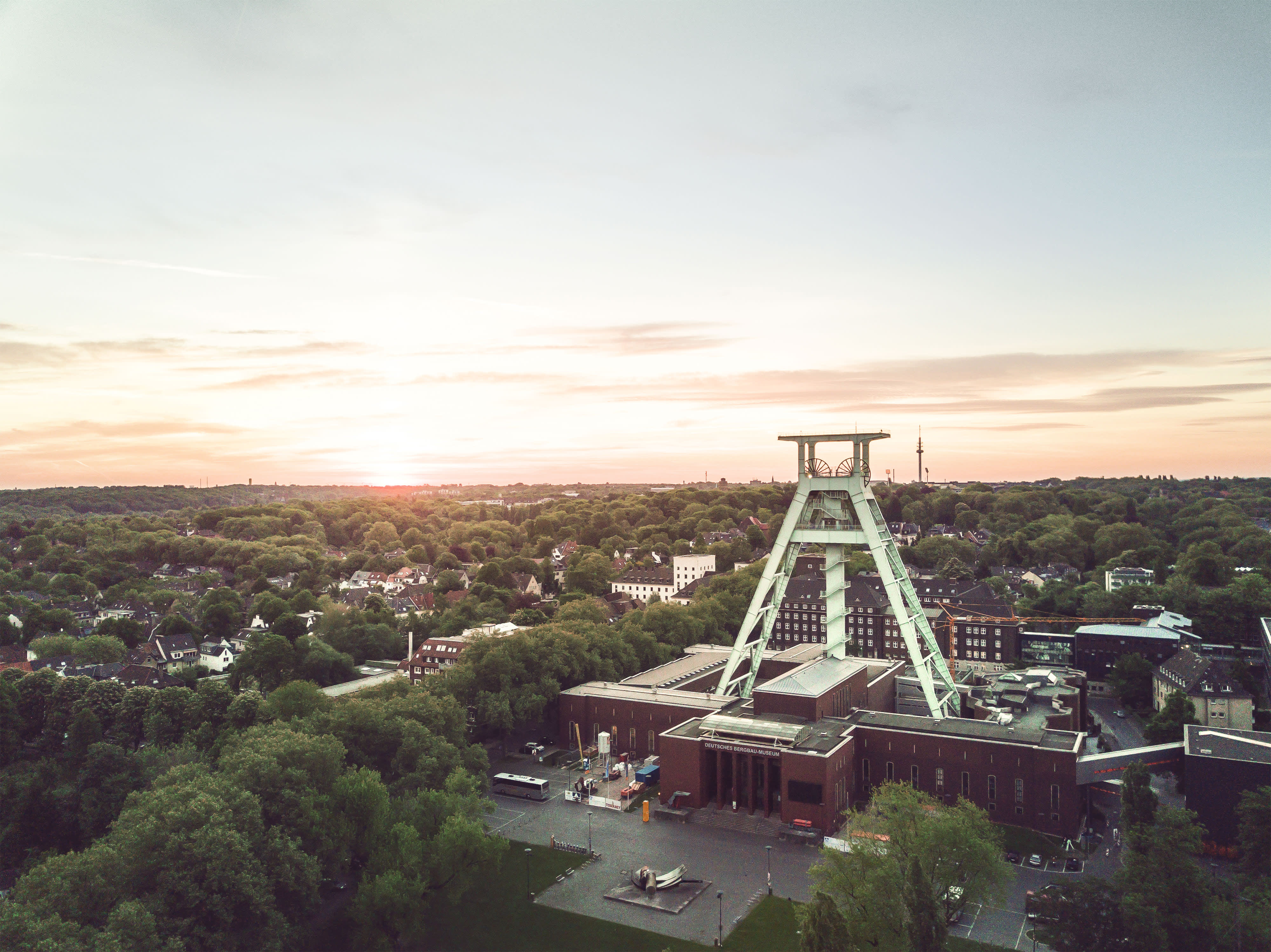 Titelbild auf Studienortseite "duales Studium Bochum": Stadtblick