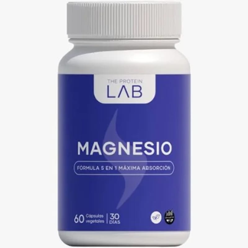 Magnesio Fórmula 5 en 1 X60 Cápsulas - The Protein Lab, foto 1 de 4
