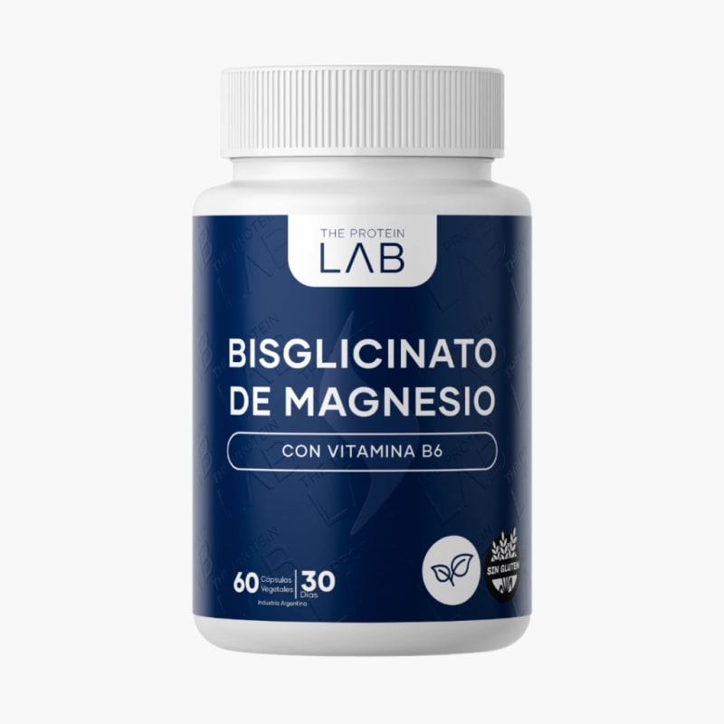 Bisglicinato de magnesio +b6 x 60 The Protein Lab, foto 1 de 4