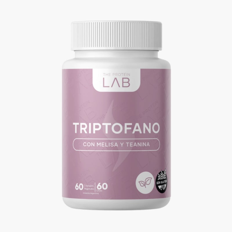 Triptofano | Con Melisa y Teanina x 60 The Protein Lab, foto 1 de 4